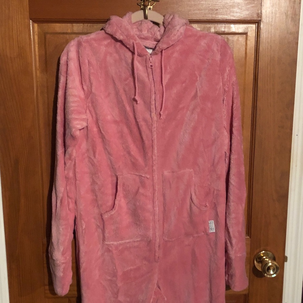 Adult Hers Pajamagram Hoodie Footie Onsie